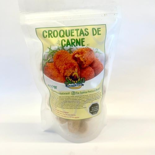 Croquetas de Carne 400 Gr 20 Und. Aprox. Marca Tia Sonia