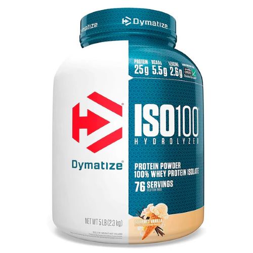 Proteina ISO 100 % Whey Protein Isolate Sabor Vainilla 610 Gr. (1,34lb) Marca Dymatize