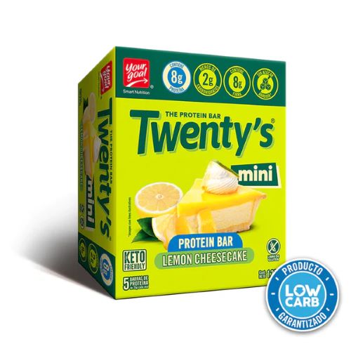 Pack 4 Barra de Proteina Twentys Limon 25 grs marca Your Goal