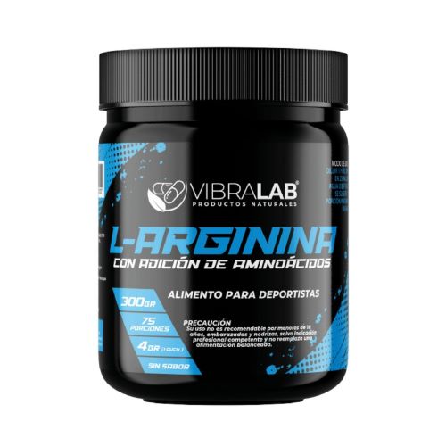 L -Arginina 300 gr, Marca VIBRALAB