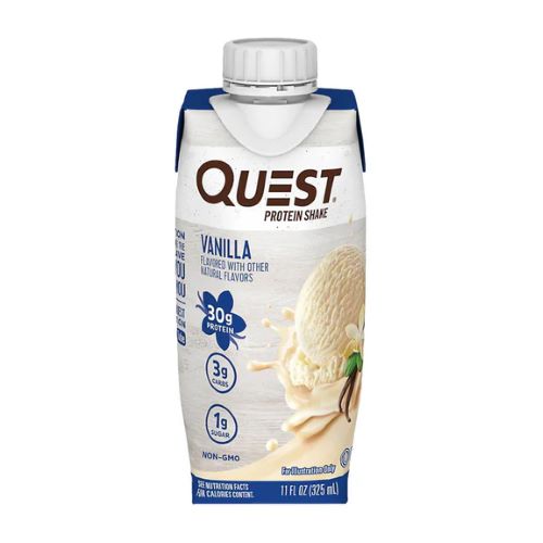 Protein Shake Batido Proteico Vainilla 325ml Marca Quest
