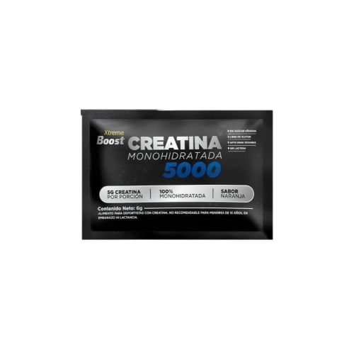 Sachet de Creatina Monohidratada Sabor Naranja 5g Marca Xtreme Boost