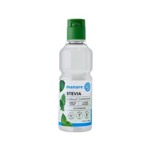 Stevia Liquida 125ml Marca Manare