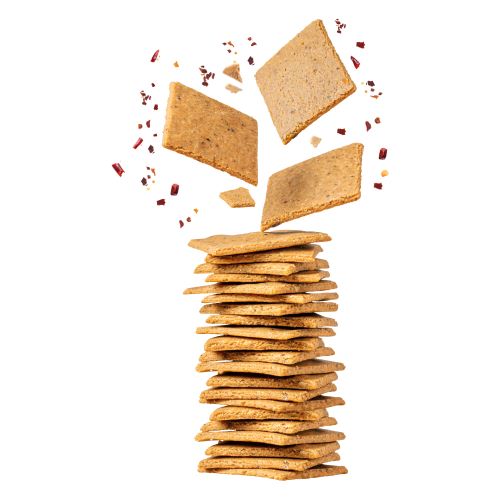 Crackers Keto Protein Queso Mozzarella y Merkén, 100 g, Tremus - Imagen 2
