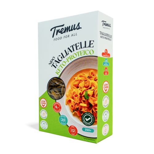 Tagliatelle Keto y Proteico, 250 g, Tremus