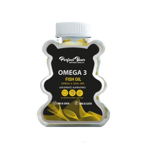 Omega 3 DHA - EPA 60 Gomitas Marca Perfect Bear