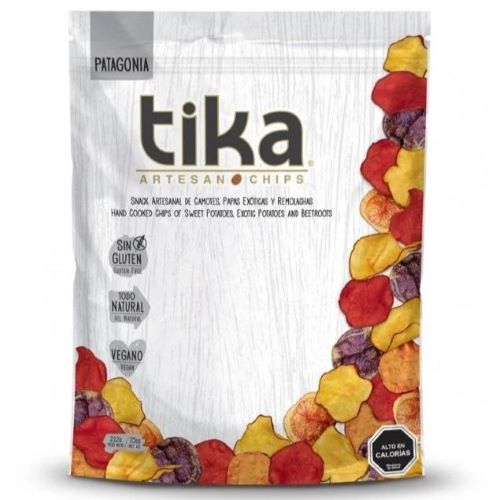 Papas Exoticas y Camote con Betarraga Sin Glúten 150 grs Marca Tika