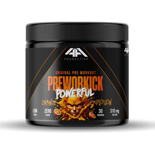 Pre Workout Orange Explosion 300 grs Marca Four Active