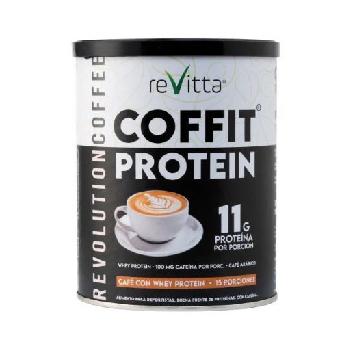 Coffit Protein 11 gramos de Proteina 300 gramos Marca Revitta