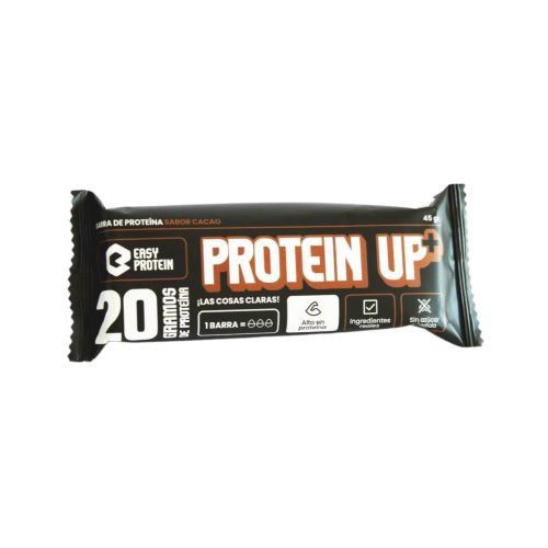 Barra de Proteina Sin Azúcar Añadida Sabor Cacao 45 gr Marca Easy Protein