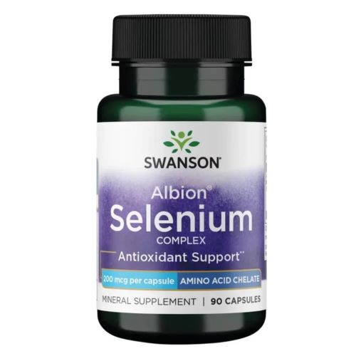 Albion Selenium Vegano 200 mcg 90 cap Marca Swanson