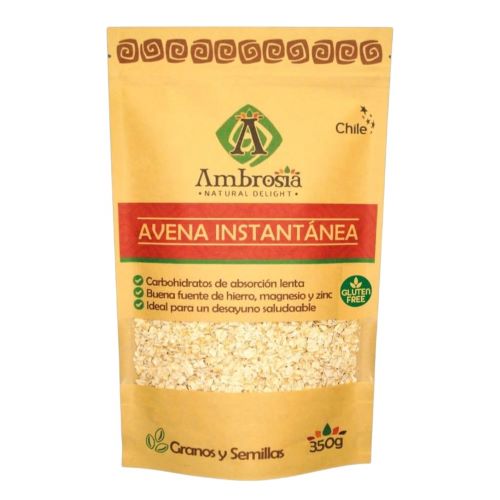 Avena Instantanea 350 grs Marca Ambrosia
