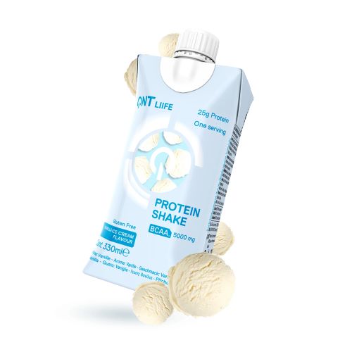 Batido Proteico Delicious Shake Sabor Vainilla 330 ml Marca QNT