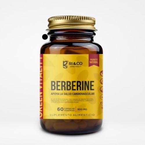 Berberine Vegano 60 cap 500 mg Marca RI&CO