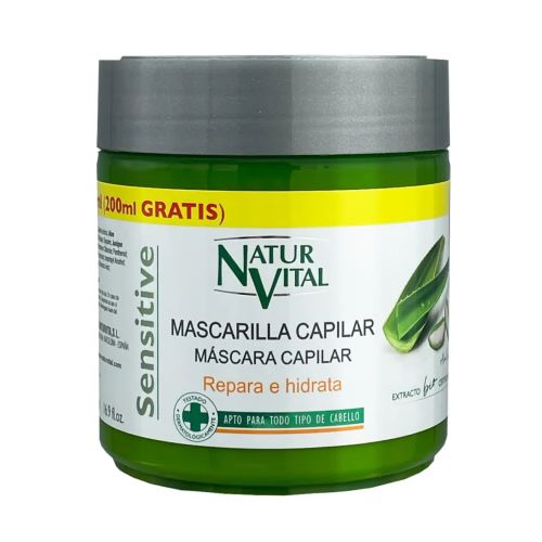 Mascarilla Capilar Sensitive 500 ml Marca NaturVital 1 Mascarilla Capilar Sensitive 500 ml Marca NaturVital
