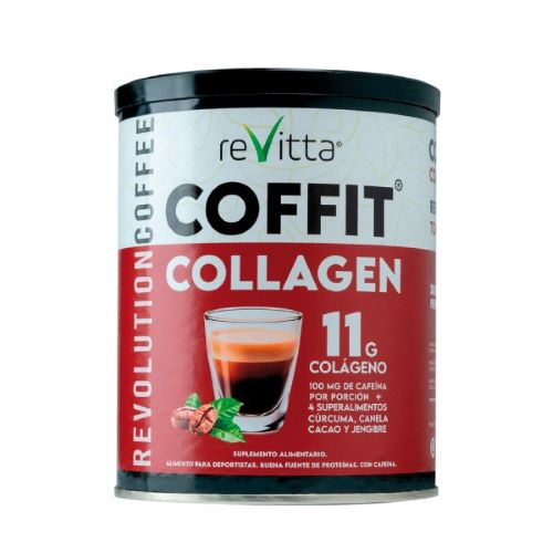 Coffit Collagen 11 gr de Proteina 300 gramos Marca Revitta