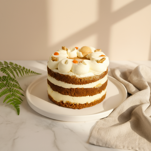 Torta Angélica (Carrot Cake), Keto, Sin Azúcar Añadida, 1100 g, Tremus