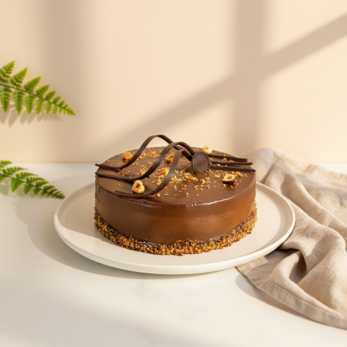 Torta Sofía (Chocolate Naranja y Praliné de Avellanas), Vegana, 1900 g, Tremus