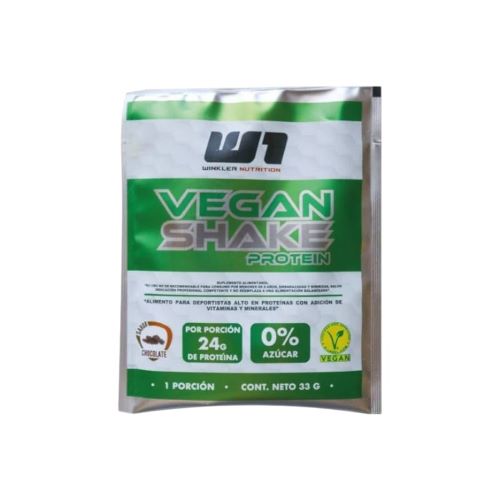Sachet Protein Vegan Sabor Chocolate 33 gr Marca Winkler Nutrition