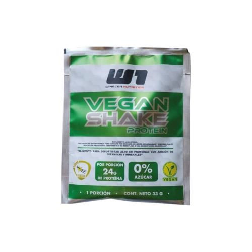 Sachet Protein Vegan Sabor Vainilla 33 gr Marca Winkler Nutrition