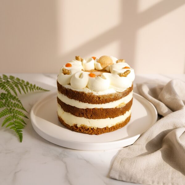 Torta Carrot Cake, Keto, Sin Azúcar Añadida, 1025 g, Tremus 6 torta angeulica carrot cake keto sin azuucar anaadida 1100 g tremus 3