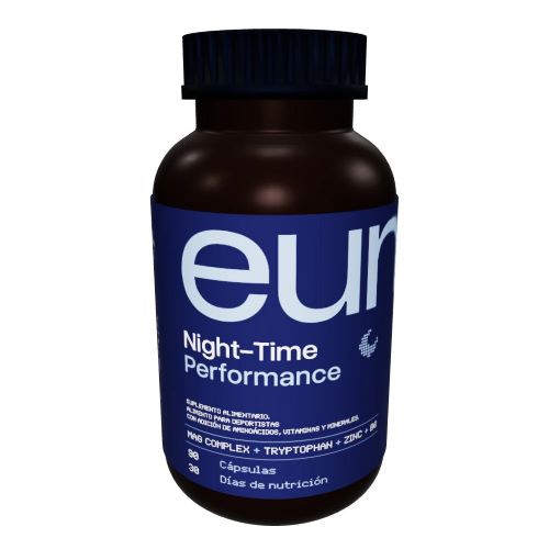 Night Time Performance Mag Complex + Tryptophan + Zinc + B6 90 capsulas Marca Eunoe
