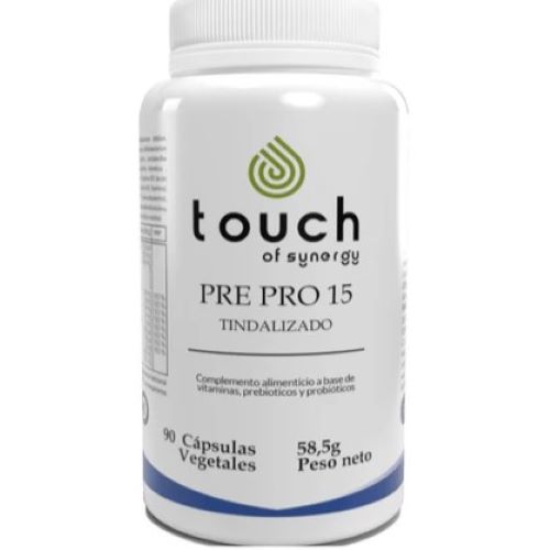 Pre - Probiotico 90 Cap Vegano Sin Gluten Marca Touch