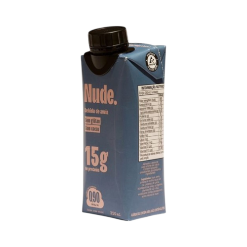 Batido Proteico Shake Sabor Chocolate Libre de Gluten 250 ml Marca Nude