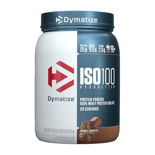 Proteina Iso 100 Sabor Chocolate 650 grs Marca Dymatize