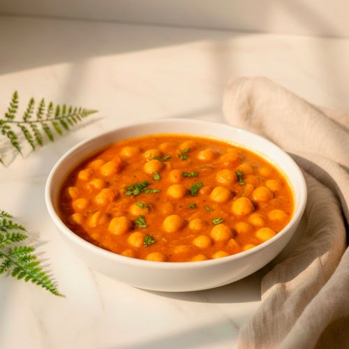 Curry de Garbanzos, Vegano, Plato Familiar, 990 g, Tremus