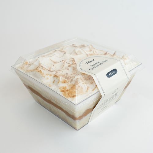 Postre de Cuatro Leches, Keto, Sin Azúcar Añadida, 1400 g, Tremus