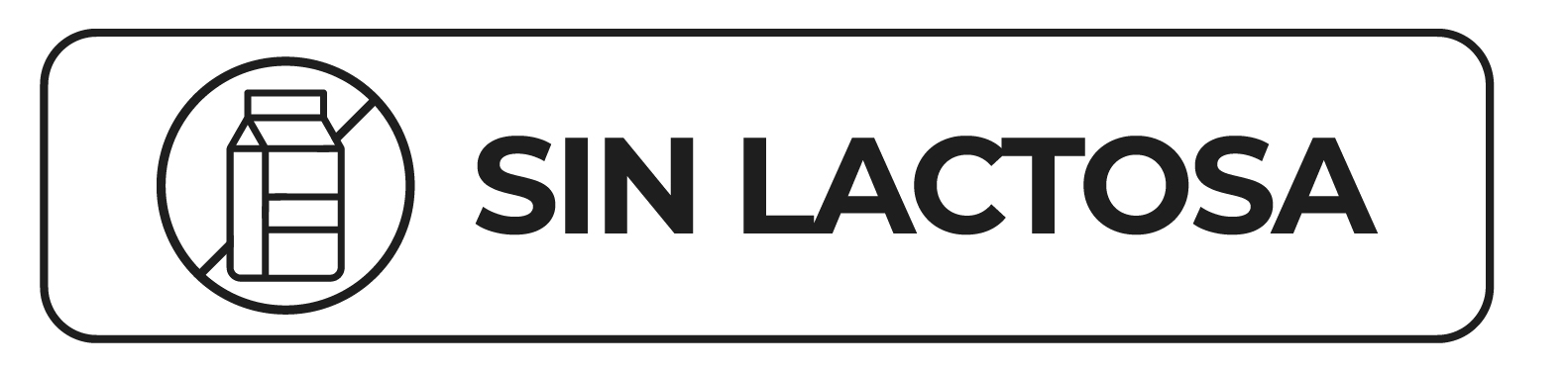 Sin lactosa